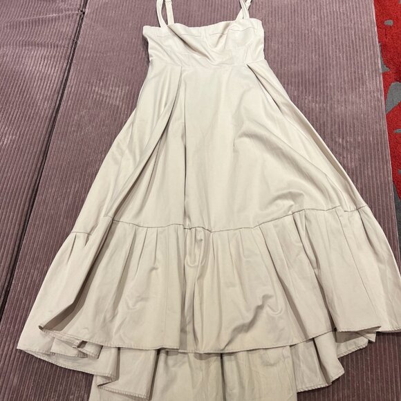 Mare x Anthropologie Tan Dress | Size M - Picture 2 of 4